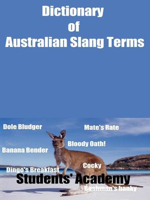cover image of Dictionary of Australian Slang Terms